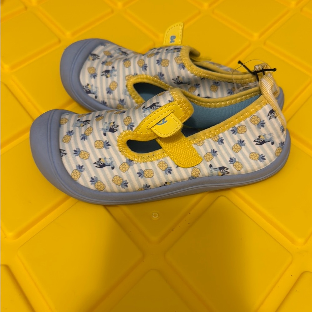 Kids Bluey and Pineapple water shoe